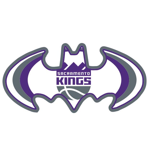 Sacramento Kings Batman Logo iron on transfers